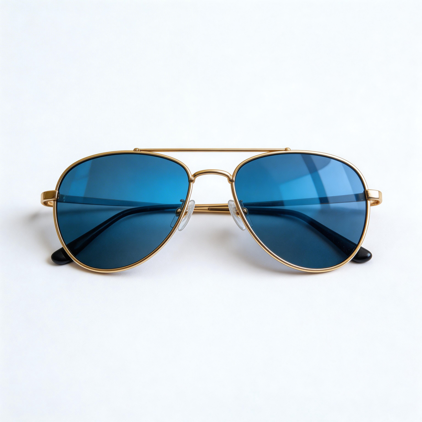 ✨ Trendy | Metal & Plastic Frame | Stylish Outdoor Look | Perfect for Fashion Lovers | Stunning Blue Lenses