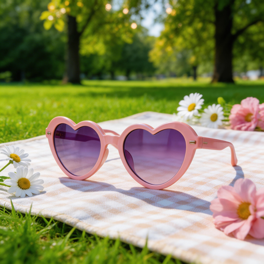 ✨ Chic | Plastic Frame | Fun & Bold Summer Vibes | Perfect for Fashionistas | Lovely Purple Lenses