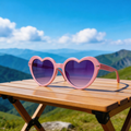 ✨ Chic | Plastic Frame | Fun & Bold Summer Vibes | Perfect for Fashionistas | Lovely Purple Lenses