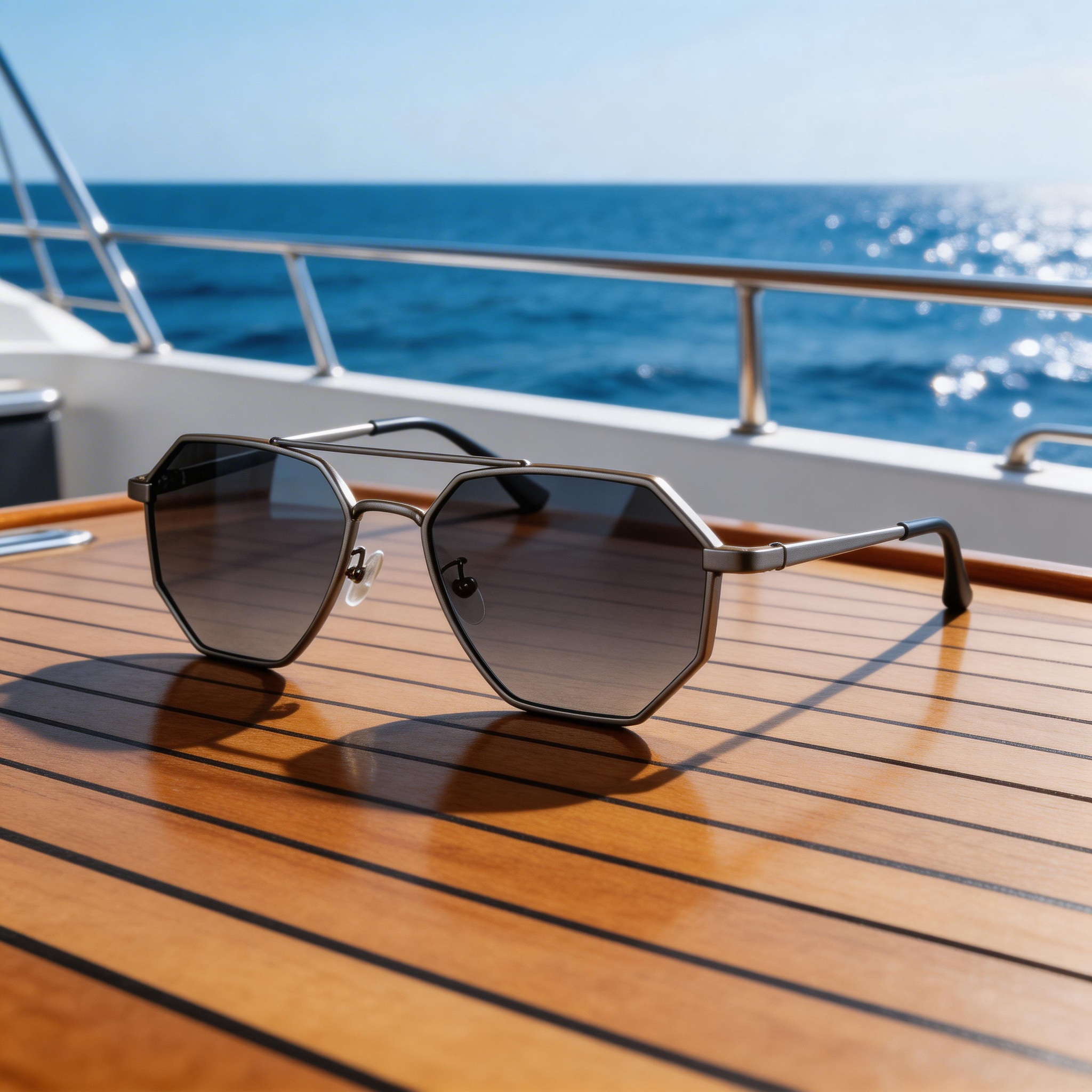 ✨ Trendy | Transparent Plastic Frame | Chic Outdoor Style | Perfect for Fashion Enthusiasts | Colorful Gradient Lenses