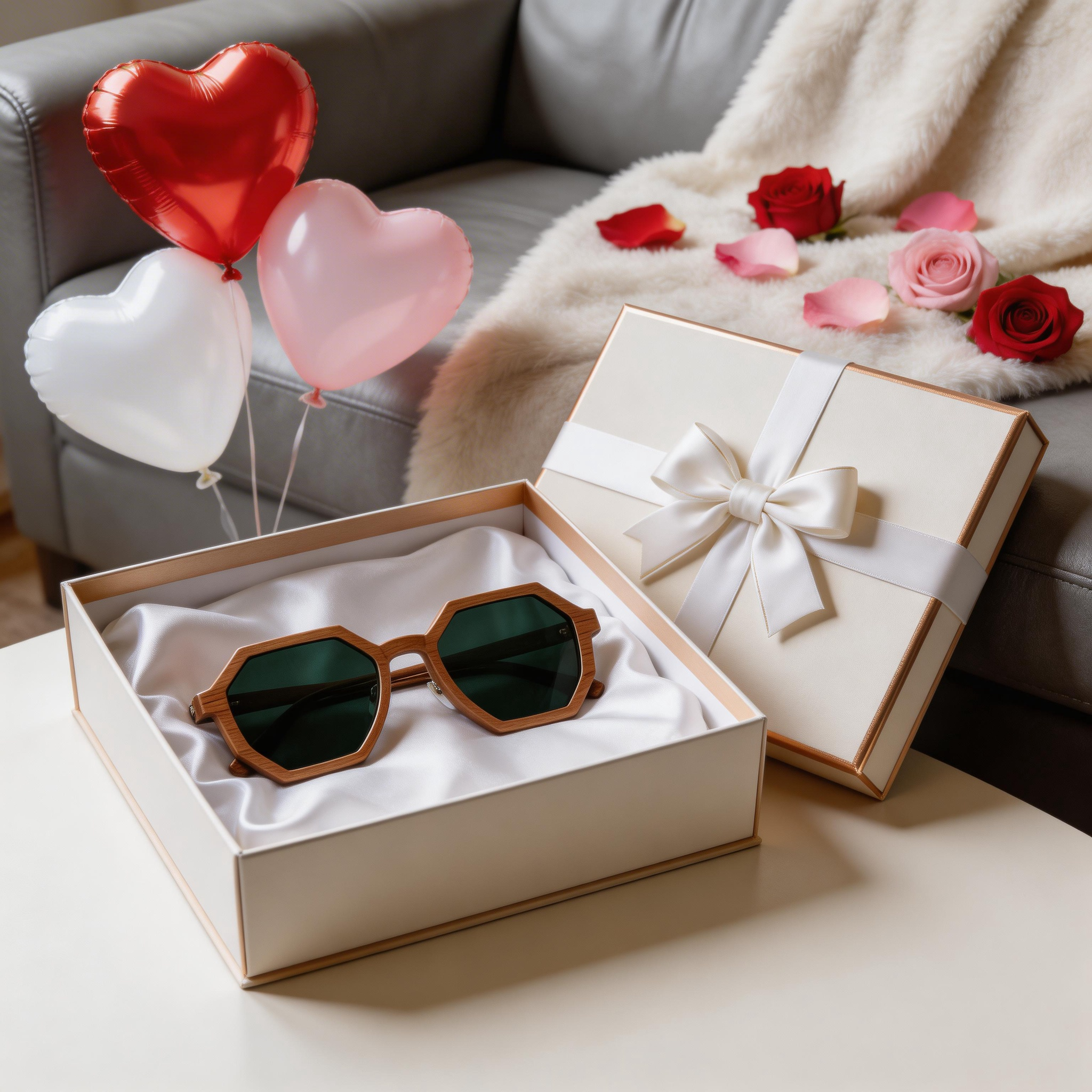 ✨ Stylish | Wooden Frame | Eco-Friendly Fashion | Ideal for Nature Lovers | Bold Green Lenses