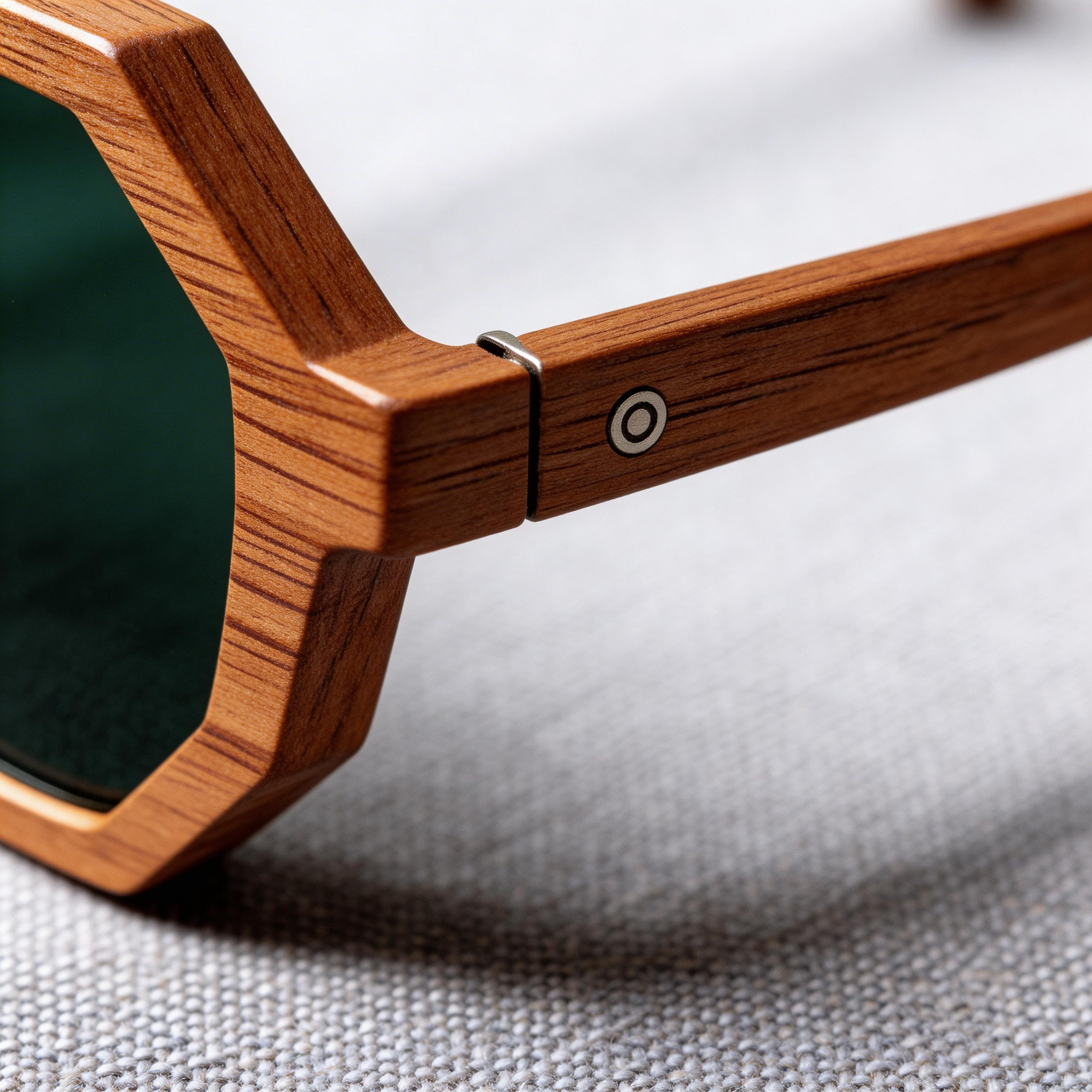 ✨ Stylish | Wooden Frame | Eco-Friendly Fashion | Ideal for Nature Lovers | Bold Green Lenses