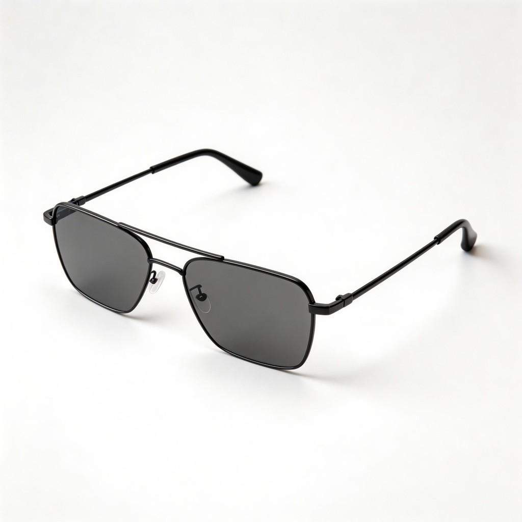 ✨ Sleek | Metal Frame | Urban Casual Style | Ideal for Trendsetters | Classic Grey Lenses