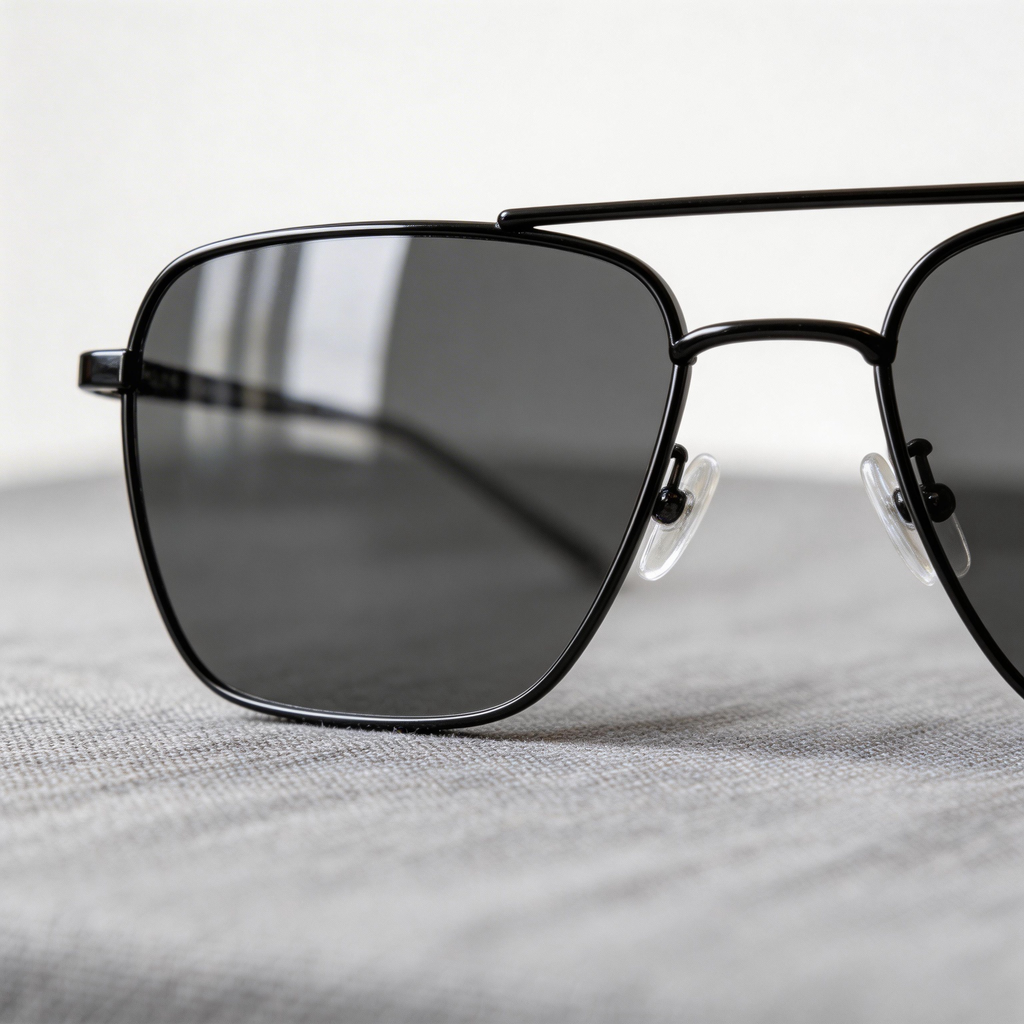 ✨ Sleek | Metal Frame | Urban Casual Style | Ideal for Trendsetters | Classic Grey Lenses