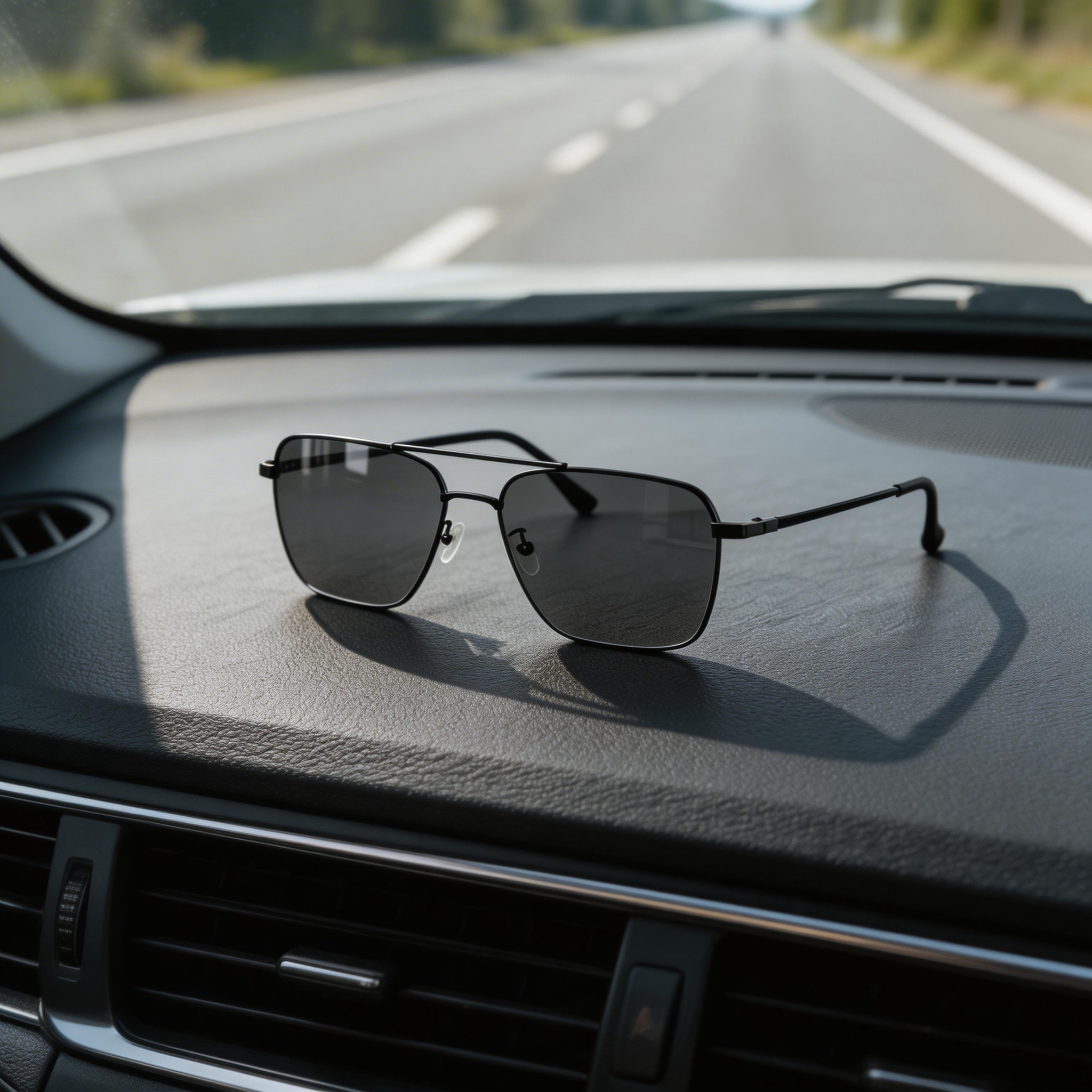 ✨ Sleek | Metal Frame | Urban Casual Style | Ideal for Trendsetters | Classic Grey Lenses